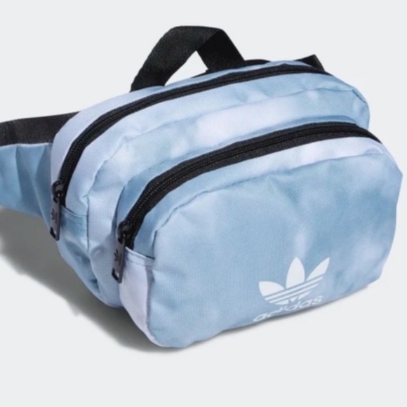 Adidas Light Blue Belt Bag - Picture 2 of 2